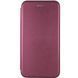 Шкіряний чохол-книжка Classy для Samsung Galaxy S21 FE Maroon 777-05724 фото