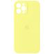 Силіконовый чохол з закритою камерою для iPhone 12 Pro Yellow 208-00815 фото