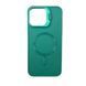Силіконовий чохол з MagSafe для iPhone 12/12 Pro Dark Green 777-01323 фото