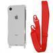 Чехол WAVE Clear Case With Strap для Iphone Xr Red 208-05303 фото 1
