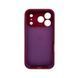 Силіконовий чохол з закритою камерою для iPhone 17 Pro Max Plum 666-04338 фото 3