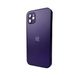 Чехол для смартфона AG Glass Matt Frame Color для iPhone 11 Deep Purple 666-00524 фото