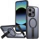 Чохол TPU Breeze with MagSafe stand для Xiaomi Redmi Note 14 4G (Europe version) Black 777-08690 фото