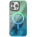 Чохол TPU Shiny Mountain (MagFit) для Apple iPhone 14 Pro (6.1") Green / Blue 555-02904 фото