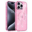 Чохол TPU Eclipse Sparkle (MagFit) для Apple iPhone 15 Pro Max (6.7") Pink 214-03772 фото