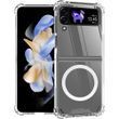 Чехол TPU Clear Case with MagSafe для Samsung Flip 5 (F731) Transparent 777-03572 фото