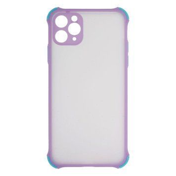 Силіконовий чохол TOTU Armor with Frame для iPhone 11 Pro Max Фіолетовий 208-00992 фото