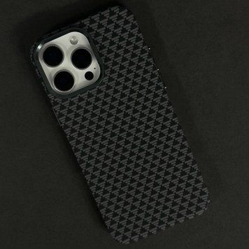 Чохол Elite Carbon Matte BOX Magnetic для iPhone 16 Pro Pyramid Grey 208-06338 фото