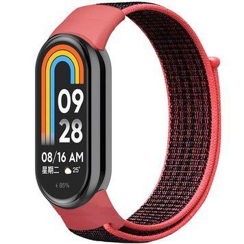 Ремінець Nylon New для Xiaomi Mi Band 8/9/10 Pomegranate Red 212-01769 фото