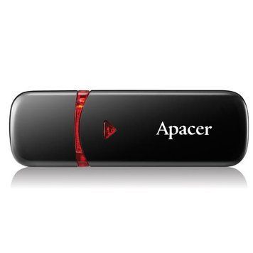 Флеш-накопичувач Apacer USB 2.0 AH333 64Gb Black AP64GAH333B-1 фото