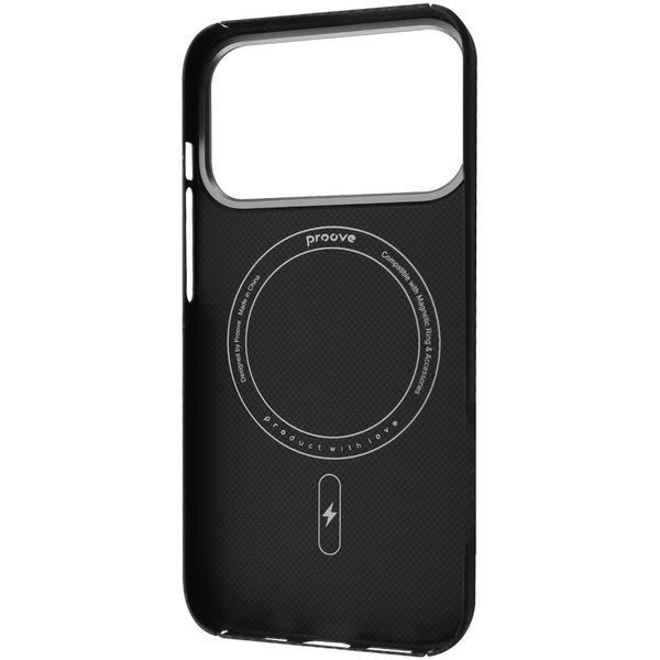 Чохол Proove Carbon Slim with Magnetic Ring iPhone 17 Pro Max / 18 Pro Max (6.9") Sunflare 656-04316 фото