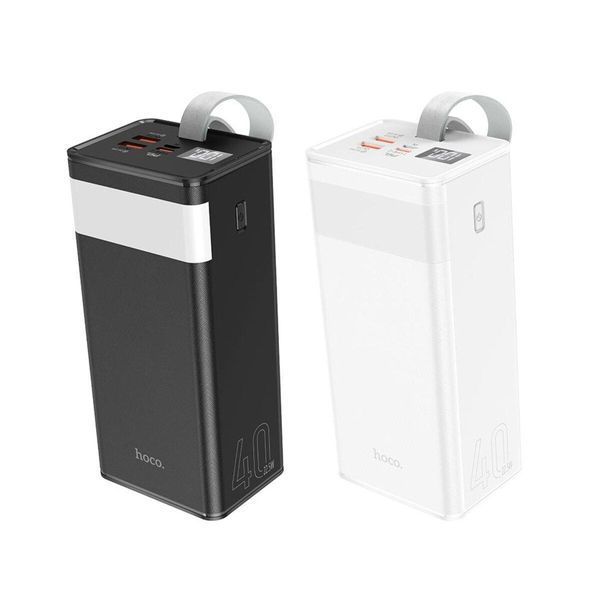 Зовнішній акумулятор HOCO J86 Powermaster 22.5W fully compatible power bank(40000mAh) Black 656-01175 фото