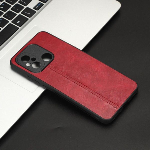 Чехол Cosmiс Leather Case для Xiaomi Redmi 12C/Poco С55 Red 666-00159 фото