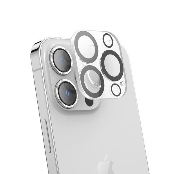 Захисне скло на камеру Hoco 3D all-inclusive night shooting circle lens для iPhone 16/16 Plus 204-00289 фото