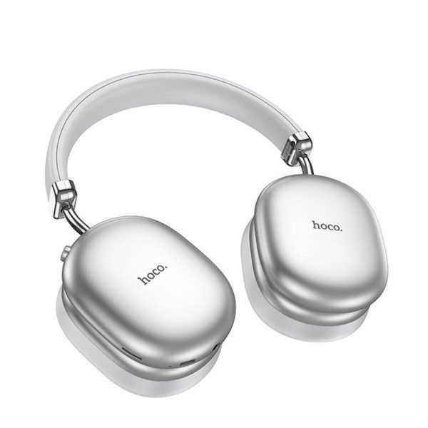 Беспроводные накладные наушники HOCO W35 Max Auspicious ANC noise reduction BT headphones Silver 656-03800 фото