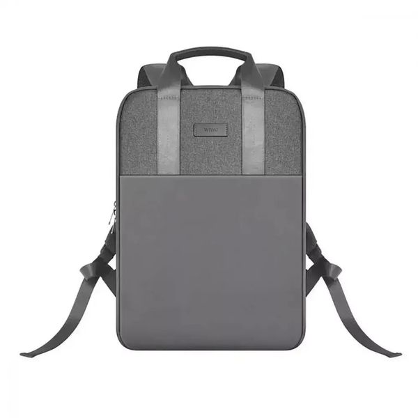 Портфель WIWU Minimalist Backpack 15,6" Gray 777-00001 фото