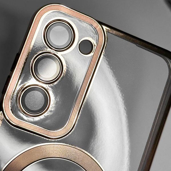 Чохол WAVE Metal Color Case with Magnetic Ring для Samsung Galaxy S23 Silver 656-07950 фото
