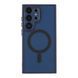 Чохол TPU+PC Magnetic Matte Camera Lens with Magsafe для Samsung Galaxy S24+ 5G (S926) Dark Blue 757-00301 фото