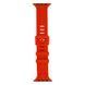 Ремешок для Apple Watch Band Silicone Shine 42/44/45/49 mm Orange Red 212-01154 фото