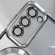 Чохол WAVE Metal Color Case with Magnetic Ring для Samsung Galaxy S23 Silver 656-07950 фото 4