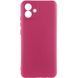 Чехол TPU GETMAN Liquid Silk Full Camera для Samsung Galaxy A04e Бордовый / Marsala ILSO-00000075772-1 фото