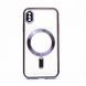 Чехол Wave TPU Metallic with Magsafe с закрытой камерой для iPhone X/Xs Фиолетовый 214-01382 фото