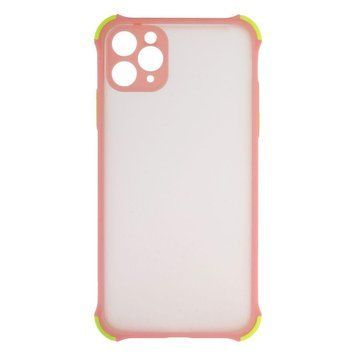 Силіконовий чохол TOTU Armor with Frame для iPhone 11 Pro Max Рожевий 208-00990 фото