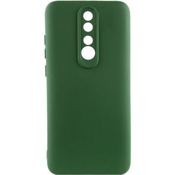 Чохол TPU GETMAN Liquid Silk Full Camera для Xiaomi Redmi 8 Зелений / Dark green ILSO-00000073799-3 фото