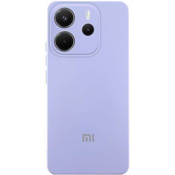 Чохол Silicone Cover Lakshmi Full Camera для Xiaomi Redmi Note 14 4G (Int. version) Бузковий 555-02161 фото