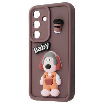 Чохол Pretty Things Case для Samsung Galaxy S25 Plus Brown/Baby 777-02323 фото