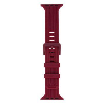 Ремешок для Apple Watch Band Silicone Shine 42/44/45/49 mm Purple Red 212-01155 фото