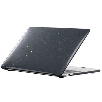Чохол-накладка Glitter для Apple MacBook Air 13.6'' (A2681/A3113/A3240) Чорний 656-08527 фото