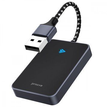 Бездротовий адаптер Android Auto Proove AA-01 Wireless Car Adapter Black SMAA00100001 фото