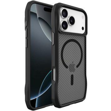 Чохол TPU Space Octagon with MagSafe для Apple iPhone 17 Pro (6.3") Carbon Black 777-09039 фото