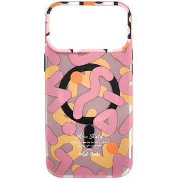 TPU чохол Pastel Chaos with MagSafe для Apple iPhone 17 Pro (6.3") Pink 777-08051 фото