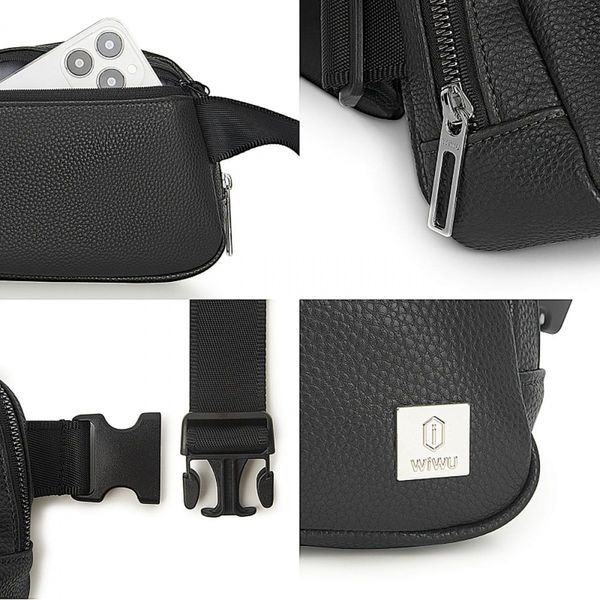 Сумка WIWU LULU Crossbody Bag Black 220-00033 фото