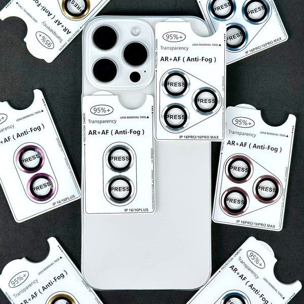 Захисне скло на камеру Metal Classic для iPhone 12 Pro Max Silver 204-00290 фото