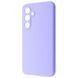 Чохол WAVE Full Silicone Cover для Samsung Galaxy S24 FE Light purple 656-07200 фото