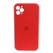 Силіконовый чохол з закритою камерою для iPhone 12 Pro Red 208-00817 фото