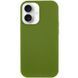 Силіконовий чохол Silk Full Protective для Apple iPhone 16 Plus (6.7") Dark Olive 777-10156 фото