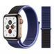 Нейлоновый ремешок для Apple Watch 42/44/45/49 mm Midnight Blue Black 212-00068 фото