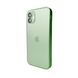 Чохол для смартфона AG Glass Matt Frame Color для iPhone 11 Light Green 666-00526 фото