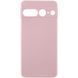 Чохол TPU GETMAN Liquid Silk Full Camera для Google Pixel 7 Pro Рожевий / Pink Sand ILSO-00000075770-8 фото 1