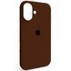 Чохол Silicone Case Full Protective для Apple iPhone 17 (6.3) Коричневий / Brown 208-06637 фото 1