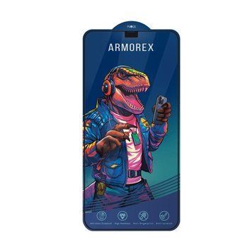 Защитное стекло ARMOREX 5D High-Alum AntiDust для iPhone 12/12 Pro Черный 204-00373 фото
