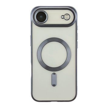 Чохол TPU Metallic Chrome Full Camera with Magsafe для iPhone 17 Air Chrome Dark Blue 214-04613 фото