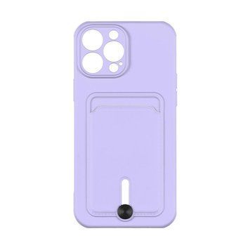 Чохол Colorfull Pocket Card з кишенею для карт для iPhone 14 Pro Max Elegant Purple 208-01895 фото