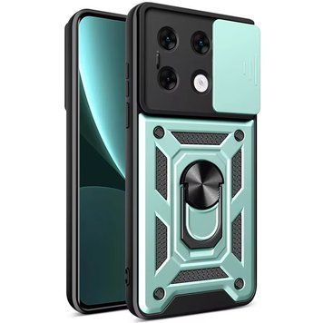Ударопрочный чехол Camshield Serge Ring для Xiaomi Redmi Note 13 4G Green 777-04378 фото