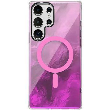 Чохол TPU Shiny Mountain (MagFit) для Samsung Galaxy S26 Ultra Pink 777-09173 фото