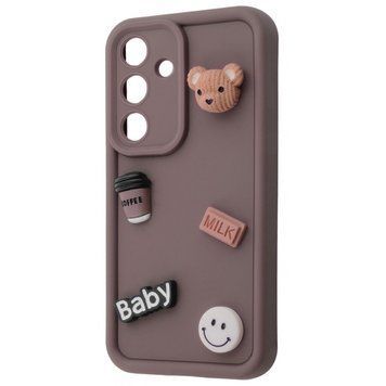 Чохол Pretty Things Case для Samsung Galaxy S25 Plus Brown/Bear 777-02324 фото